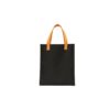 Custom Printed EcoChic Shopper Tote Bag Merchlist Add Your Design or Logo to Shopping Tote Bag_Black 3