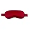 Custom Printed Satin Sleep Eye Mask Add Your Design Initials or Logo to Sleep Mask Merchlist_Red