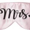 Custom Printed Silk Eye Sleep Mask Bridal Bachelorette Merchlist 10