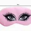 Custom Printed Silk Eye Sleep Mask Bridal Bachelorette Merchlist 6