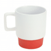 Custom Printed Terra Two-Tone Mug Merchlist Add Your Design or Logo to Custom Ceramic Mug Merchlist_Red