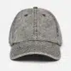 Custom Printed Vintage Washed Dad Hat Dad Cap Merchlist Add Your Design or Logo to Vintage Dad Hat_Light Gray_Front