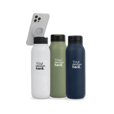 1.0 Main Custom Printed TriPod Water Bottle Merchlist Add Your Design or Logo to Custom Water Bottle