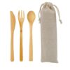 Custom Printed ALBA Bamboo Cutlery Set Merchlist Add Your Design or Logo to Bamboo Cutlery Lunch Set 2