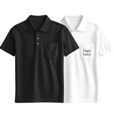 1. Main Custom Corporate Polo Shirt with Pocket Merchlist Add Your Design or Logo to Corporate Office Polo with Pocket for Company Logo (1)