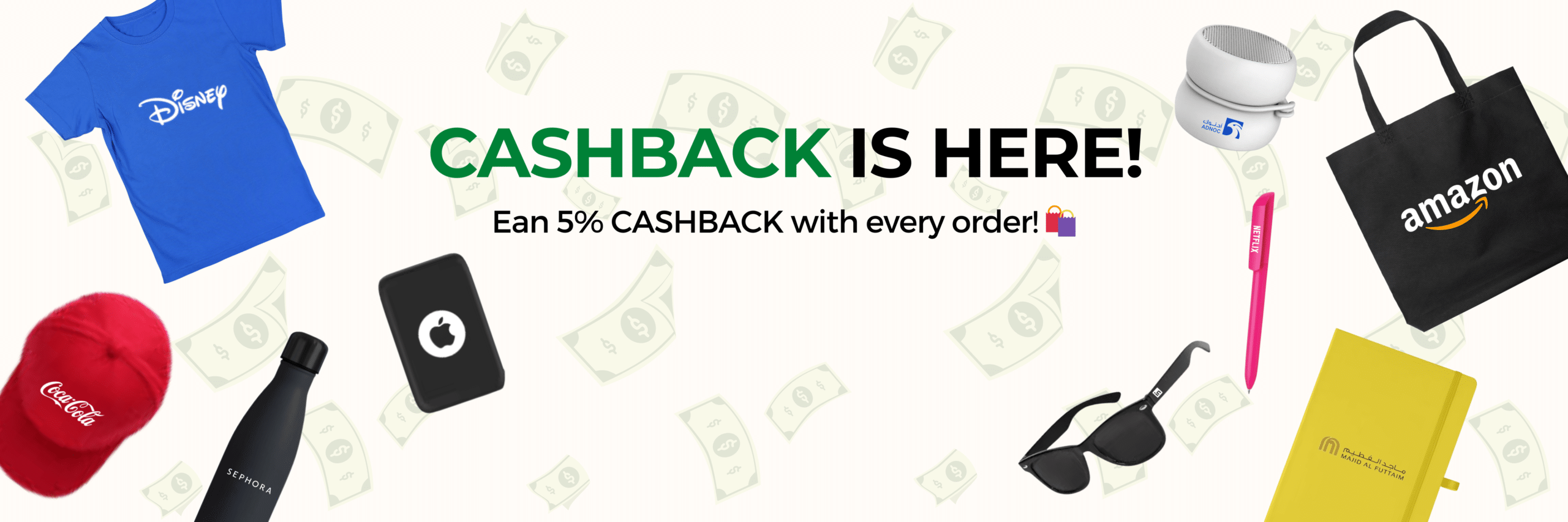 MERCHLIST CASHBACK PROGRAM ON CUSTOMIZED PRODUCTS