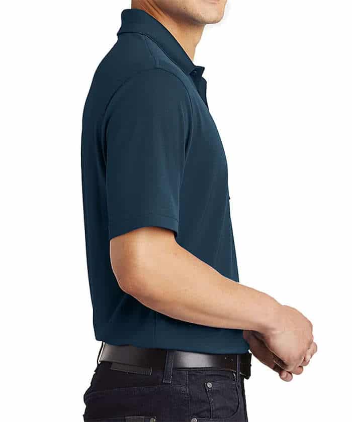 Custom Corporate Polo Shirt with Pocket Merchlist Add Your Design or Logo to Corporate Office Polo with Pocket for Company Logo 8