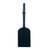 Custom Printed Leather Luggage Tag Merchlist Add Your Design or Logo to Custom Leather Luggage Tag Add Your Name_Black