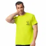 Custom Printed Pocket Tshirt with Logo Merchlist Add Your Design to Personlized Pocket Tshirts 4