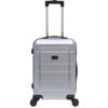 Custom Printed Voyager Cabin Trolley Bag Merchlist Add Your Design or Logo to Custom Cabin Trolley Bag_Silver