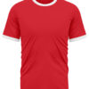 Custom Printed Unisex Ringer Tshirt Merchlist Add Your Design or Logo to Custom Ringer Tshirt 16