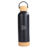 1.0 Main Custom Printed Double Wall SS Bottles with Bamboo Base & Lid Merchlist Add Your Design or Logo to Custom Bottles