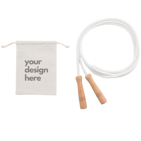 1.0 Main Custom Printed Cotton Jumping Rope Merchlist Add Your Design or Logo to Custom Jumping Rope