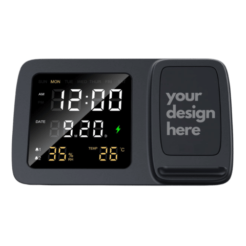 1.0 Main Custom Printed Digital Alarm Clock Merchlist Add Your Design or Logo to Custom Digital Alarm Clock