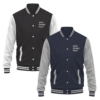 1.0 Main Custom Printed Valiant Varsity Jacket Merchlist Add Your Design or Logo to Custom Varsity Jacket