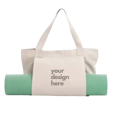 1.0 Main Custom Printed Yoga Tote Bag Merchlist Add Your Design or Logo to Custom Tote Bag