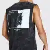 Custom Printed Acid Wash Tank Top Merchlist Add Your Design or Logo to Custom Vintage Tank Top 4