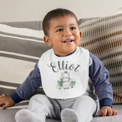 Custom Printed Baby Bibs Merchlist Add Your Design to Children Baby Toddler Bibs 3