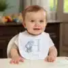Custom Printed Baby Bibs Merchlist Add Your Design to Children Baby Toddler Bibs 5