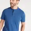Custom Printed Henley T-shirt Merchlist Add Your Design or Logo to Henley Tshirt 3