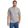 Custom Printed Henley T-shirt Merchlist Add Your Design or Logo to Henley Tshirt 8