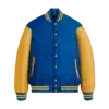 Custom Printed Leather Letterman Varsity Jacket Merchlist Add Your Design or Logo to Leather Varsity Jacket 5