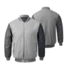 Custom Printed Leather Letterman Varsity Jacket Merchlist Add Your Design or Logo to Leather Varsity Jacket 8