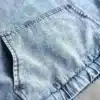 Custom Printed Vintage Denim Hoodie Merchlist Add Your Design or Logo to Custom Denim Vintage Hoodie 6