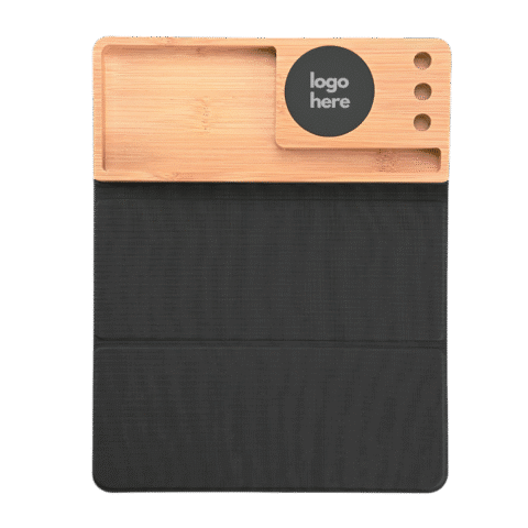 1.0 Main Custom Printed Wireless Charging Eco-Friendly Mousepad Merchlist Add Your Design or Logo to Custom Mousepad