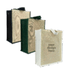 1.0 Main Custom Printed COUTURE - Jute Bag Merchlist Add Your Design or Logo to Custom Jute Bag
