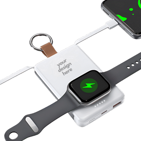 1.0 Main Custom Printed Ring Power Bank Merchlist Add Your Design or Logo to Custom Power Bank