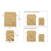 Custom Printed Jute Drawstring Pouch Merchlist Add Your Design or Logo to Custom Pouch 4