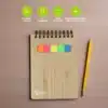 Custom Printed Pocket Mini Bamboo Notebook Merchlist Add Your Logo