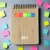 Custom Printed Pocket Mini Bamboo Notebook Merchlist Add Your Logo 2