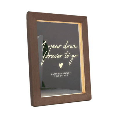Custom Printed Wooden Light Up Frame Merchlist Add Your Design or Logo to Custom Light Up Frame 2