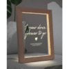 Custom Printed Wooden Light Up Frame Merchlist Add Your Design or Logo to Custom Light Up Frame 4