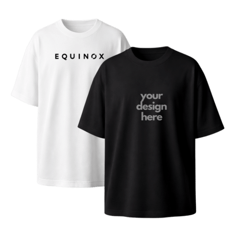1. Main Custom Printed Heavy Oversized T-shirt Merchlist Print Your design or logo on custom heavy oversized tshirt