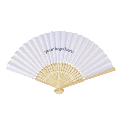 1. Main Custom Printed Paper Hand Fan Merchlist Add Your Design or Logo to Custom Paper Hand Fan