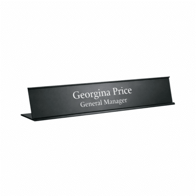 1.0 Main Custom Desk Name Plate Add Your Design or Logo to Custom Desk Name Plate