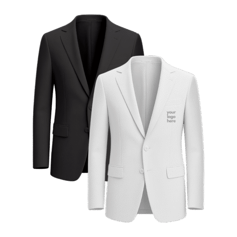 1.0 Main Custom Printed Blazer Merchlist Add Your Design or Logo to Custom Blazer
