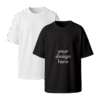 1.0 Main Custom Printed Heavy Oversized Tshirt Merchlist Add Your Design or Logo to Custom Oversized Tshirt