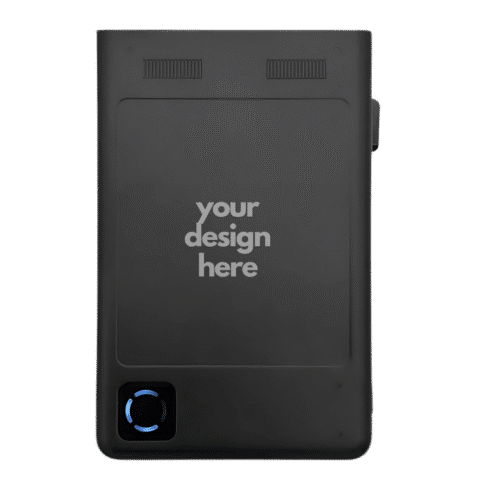 1.0 Main Custom Printed Memori 3-in-1 Card Holder Powerbank Merchlist Add Your Design or Logo to Custom Card Holder Powerbank