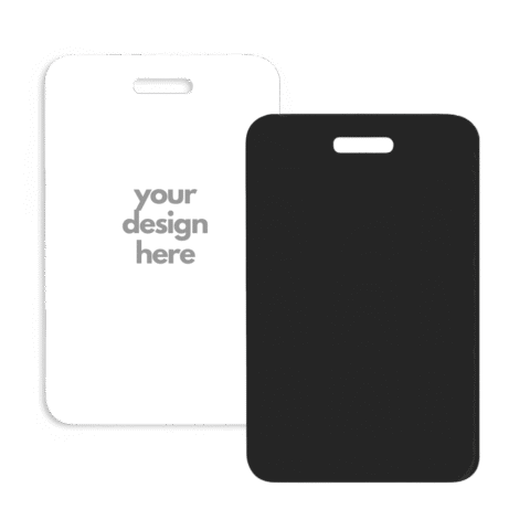 1.0 Main Custom Printed Plastic ID Badge Merchlist Add Your Design or Logo to Custom ID Badge