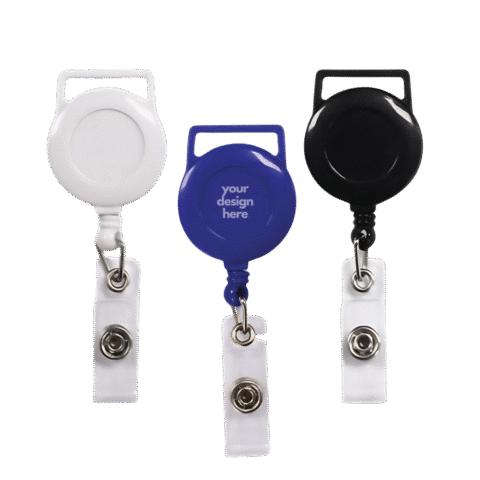 1.0 Main Custom Printed Retractable Reel Badge Merchlist Add Your Design or Logo to Custom Reel Badge