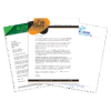 Custom Printed A4 Letterhead Merchlist Add Your Design or Logo to Custom A4 Office Letterhead 7