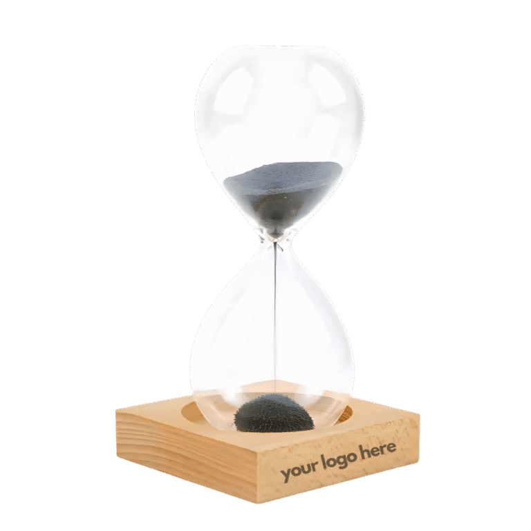 Custom Printed Magnetic Sand Timer - Add Your Logo - Merchlist
