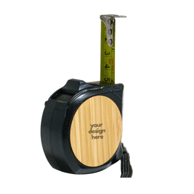 1. Main Custom Printed Bamboo Measuring Tape Merchlist Add Your Design or Logo to Measuring Tape