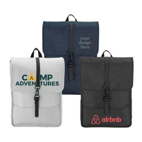 1. Main Custom Printed City Commuter Backpack Merchlist Add Your Design or Logo to Custom City Commuter Backpack