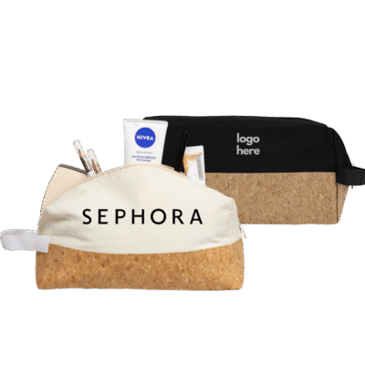 1. Main Custom Printed Cotton Toiletry Bag Merchlist Add Your Design or Logo to Custom Makeup Essentials Toilet Bag