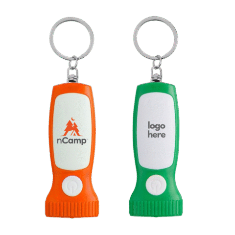 1. Main Custom Printed Flashlight Keychain Merchlist Add Your Design or Logo to Custom Flashlight Keychain